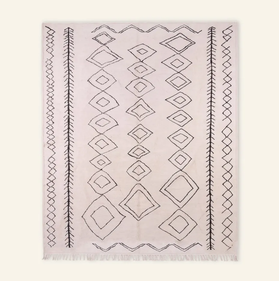 Kilim berbère Ghdat — tapis kilim tissé à la main