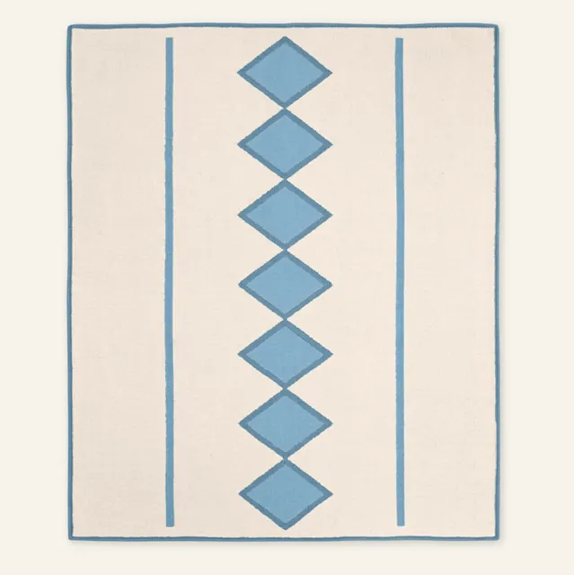 Kilim berbère Tabant — tapis kilim