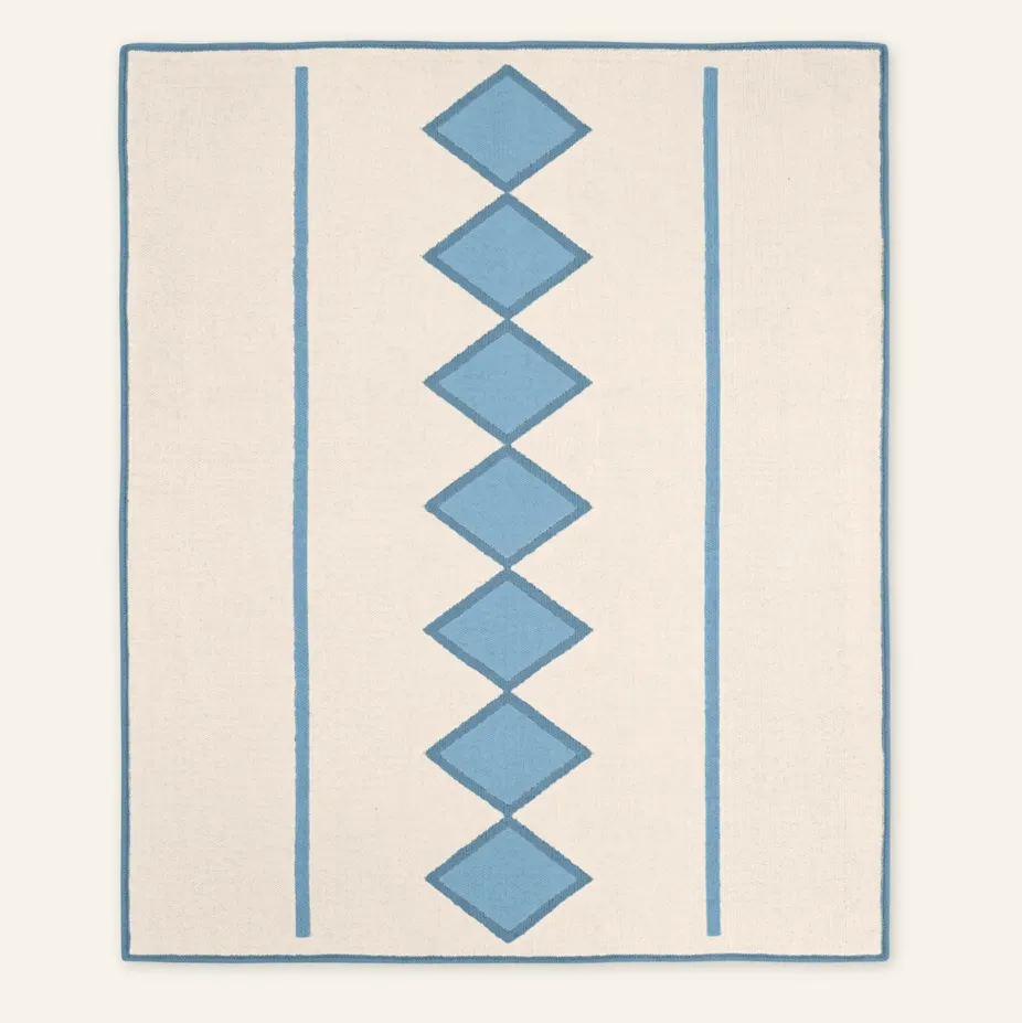 Kilim berbère Tabant — tapis kilim tissé à la main
