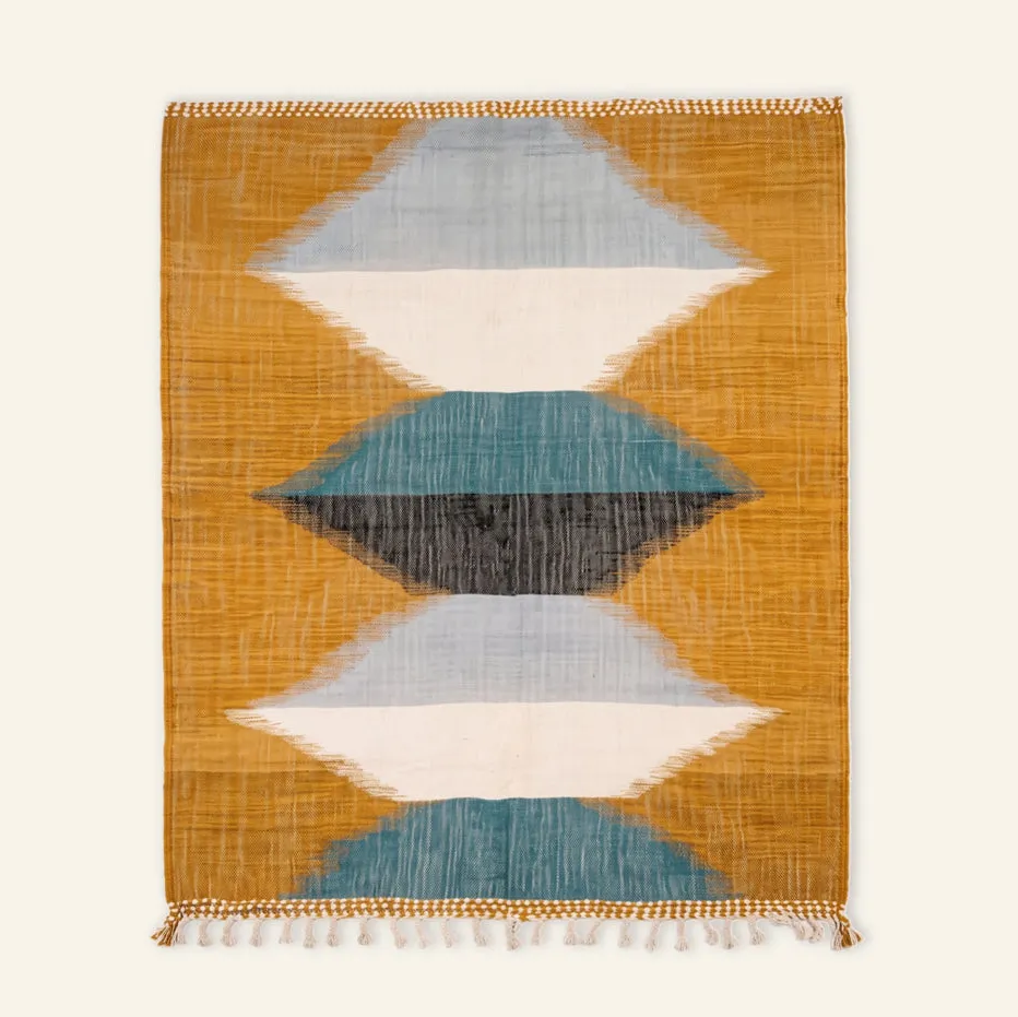 Kilim berbère Tamayt — tapis kilim tissé à la main