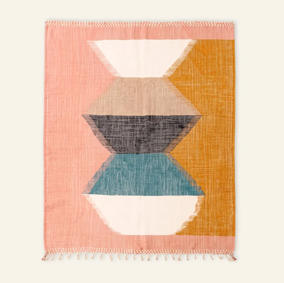 Kilim berbère Tasa — tapis kilim tissé à la main