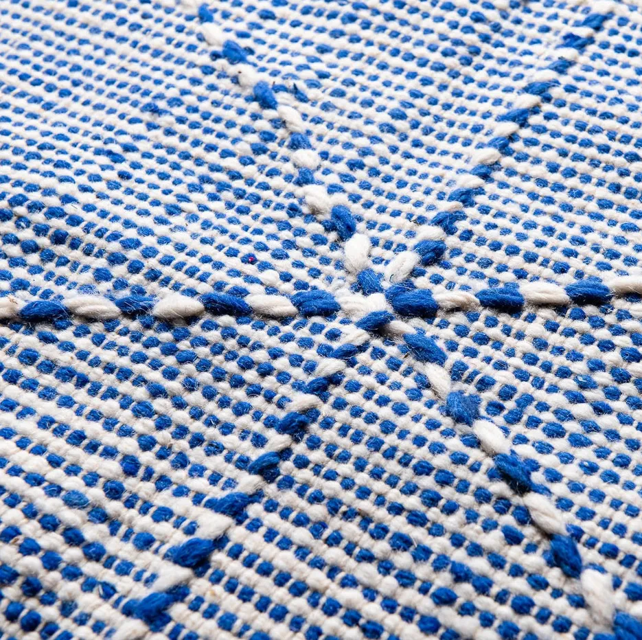 Kilim berbère Tazekka bleu, vue 4 sur 7