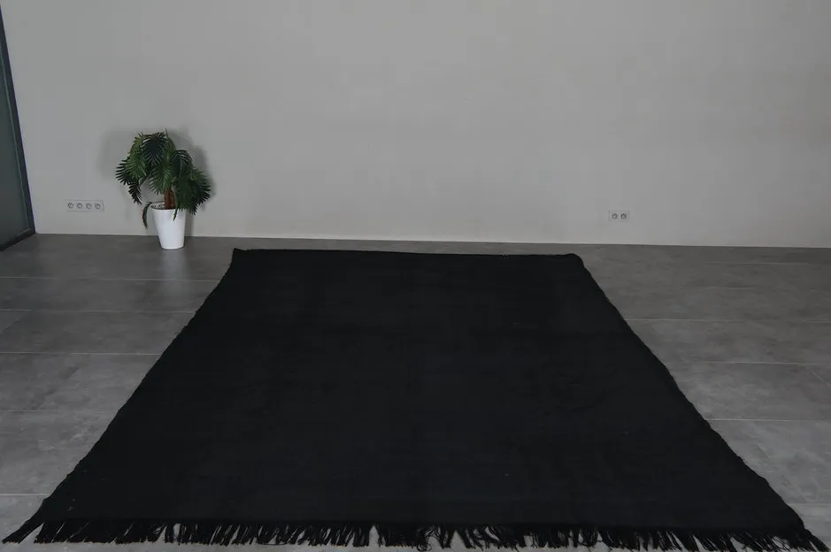 Kilim berbère Tendrara noir, vue 3 sur 7