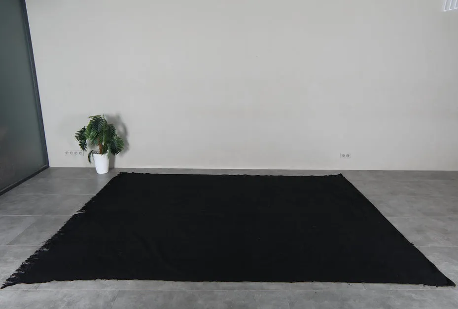Kilim berbère Tendrara noir, vue 5 sur 7