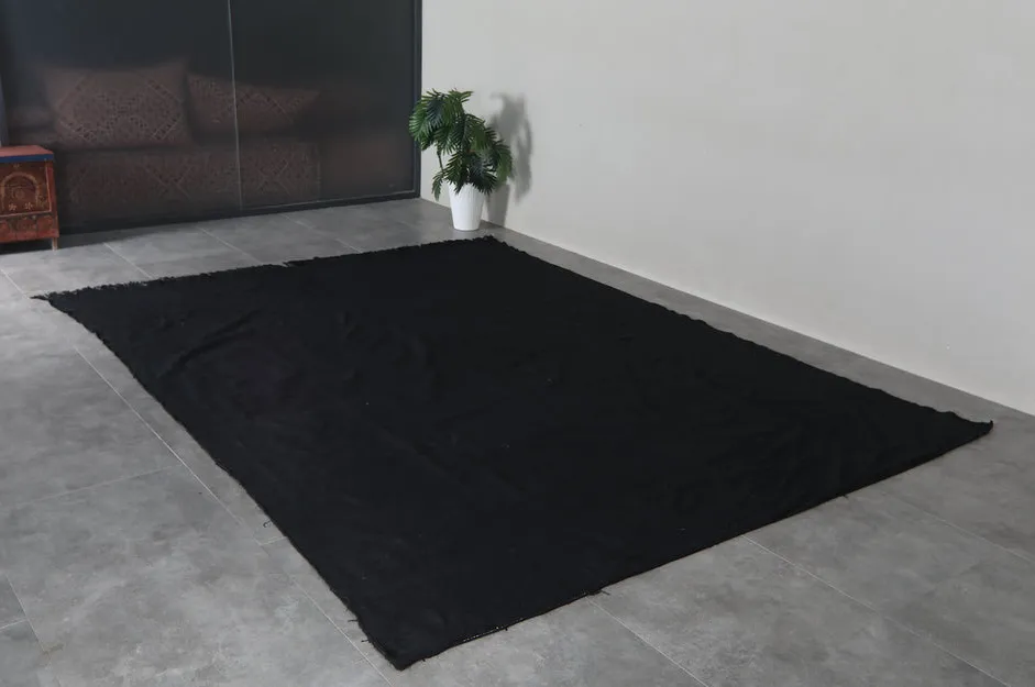 Kilim berbère Tendrara noir, vue 6 sur 7