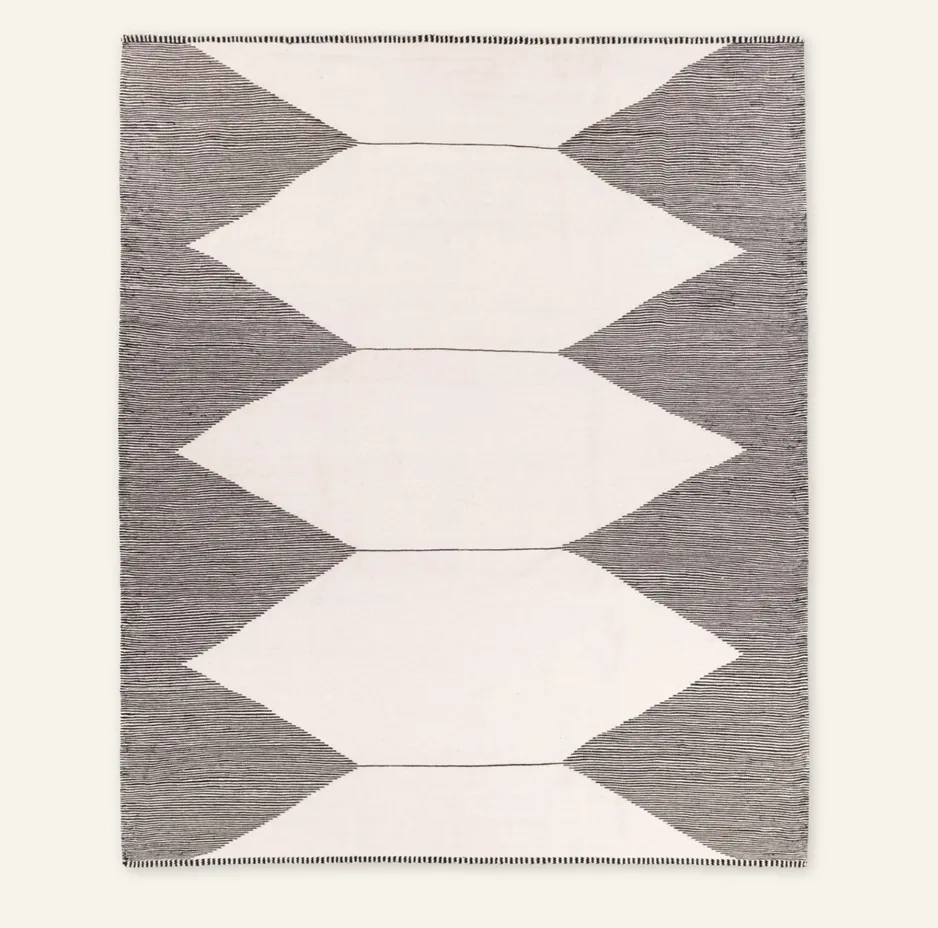 Kilim berbère Tiflet — tapis kilim tissé à la main