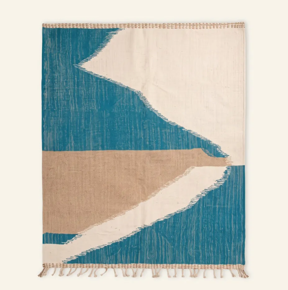 Kilim berbère Tiwul — tapis kilim tissé à la main