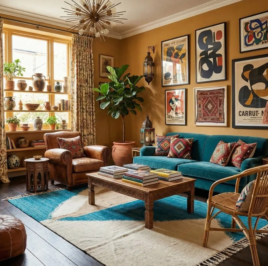 Kilim berbère Tiwul, vue 3 sur 7
