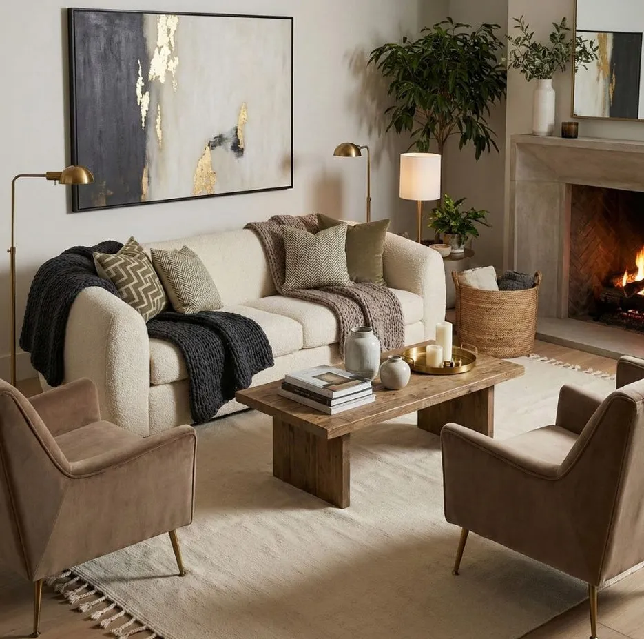 Kilim berbère Tounfite beige et noir uni, vue 3 sur 7