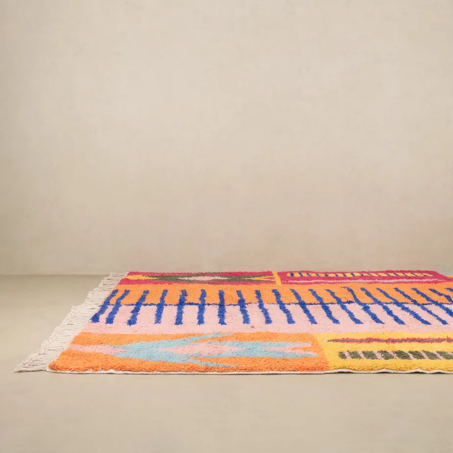 Tapis Beni Ouarain Aguelmam, vue 7 sur 7
