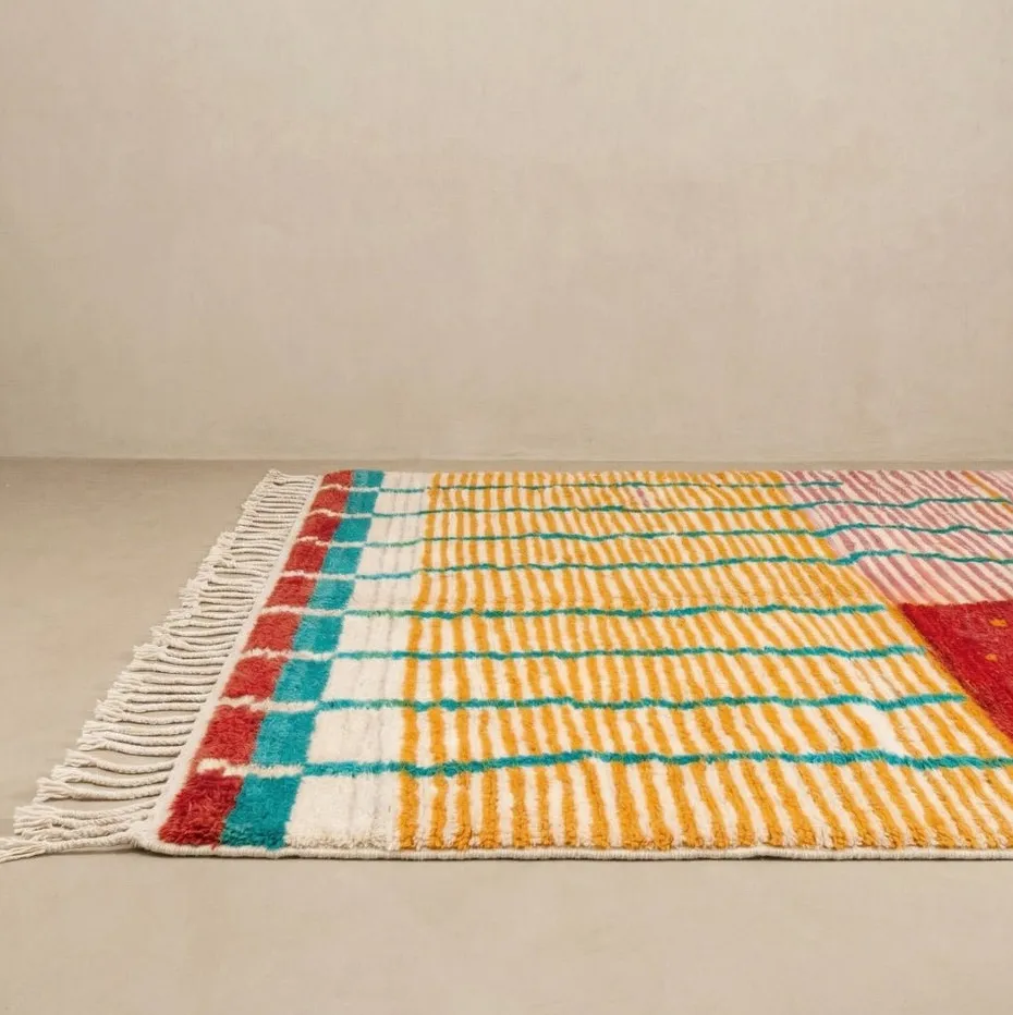 Tapis Beni Ouarain Aguelmous, vue 6 sur 6