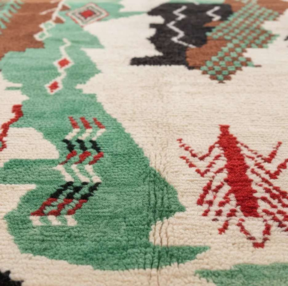 Tapis Beni Ouarain Amnay, vue 4 sur 7