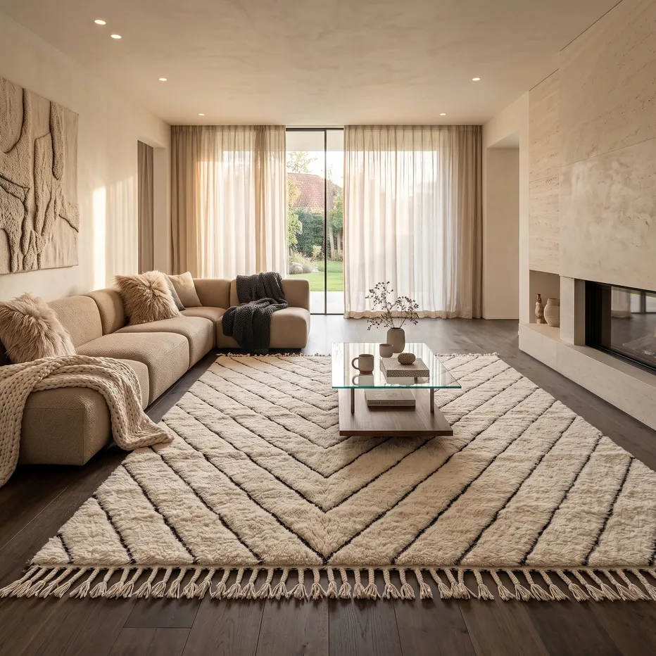 Tapis Beni Ouarain Anir, vue 4 sur 4