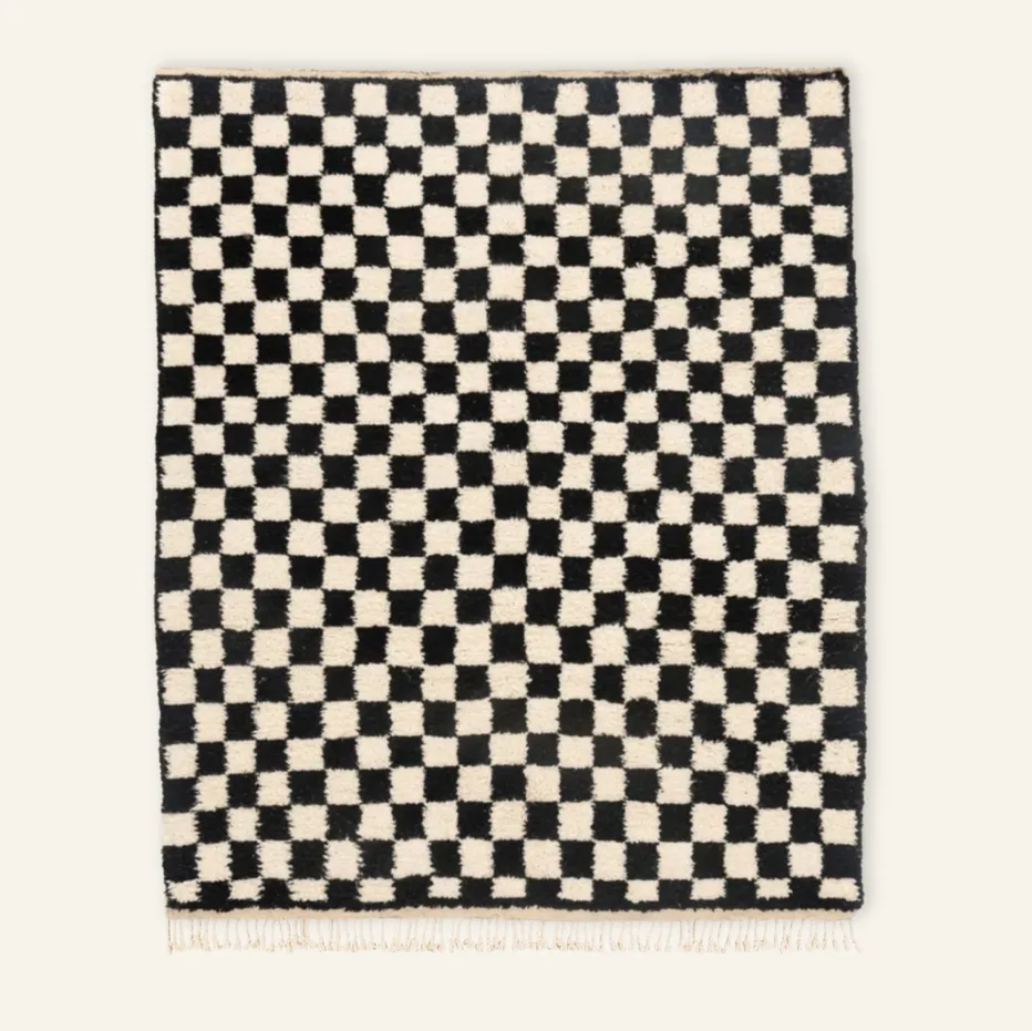 Tapis Beni Ouarain Aoulouz — tapis beni ouarain tissé à la main