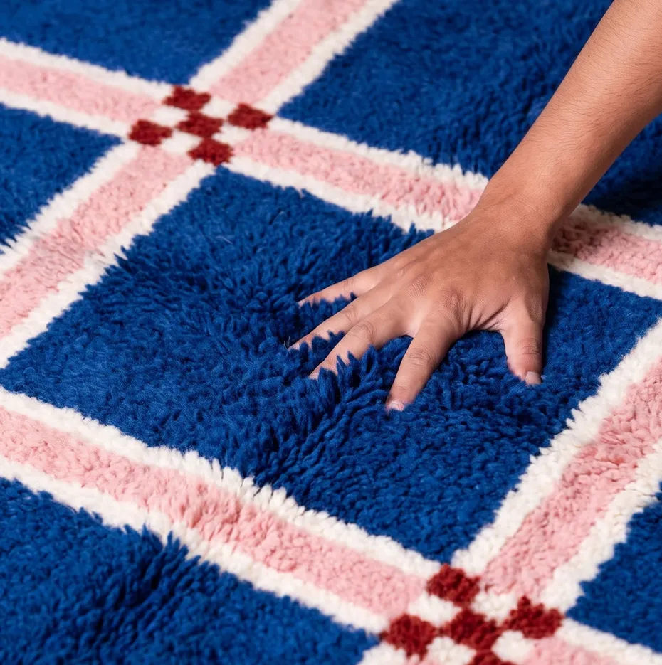 Tapis Beni Ouarain Asni, vue 3 sur 6
