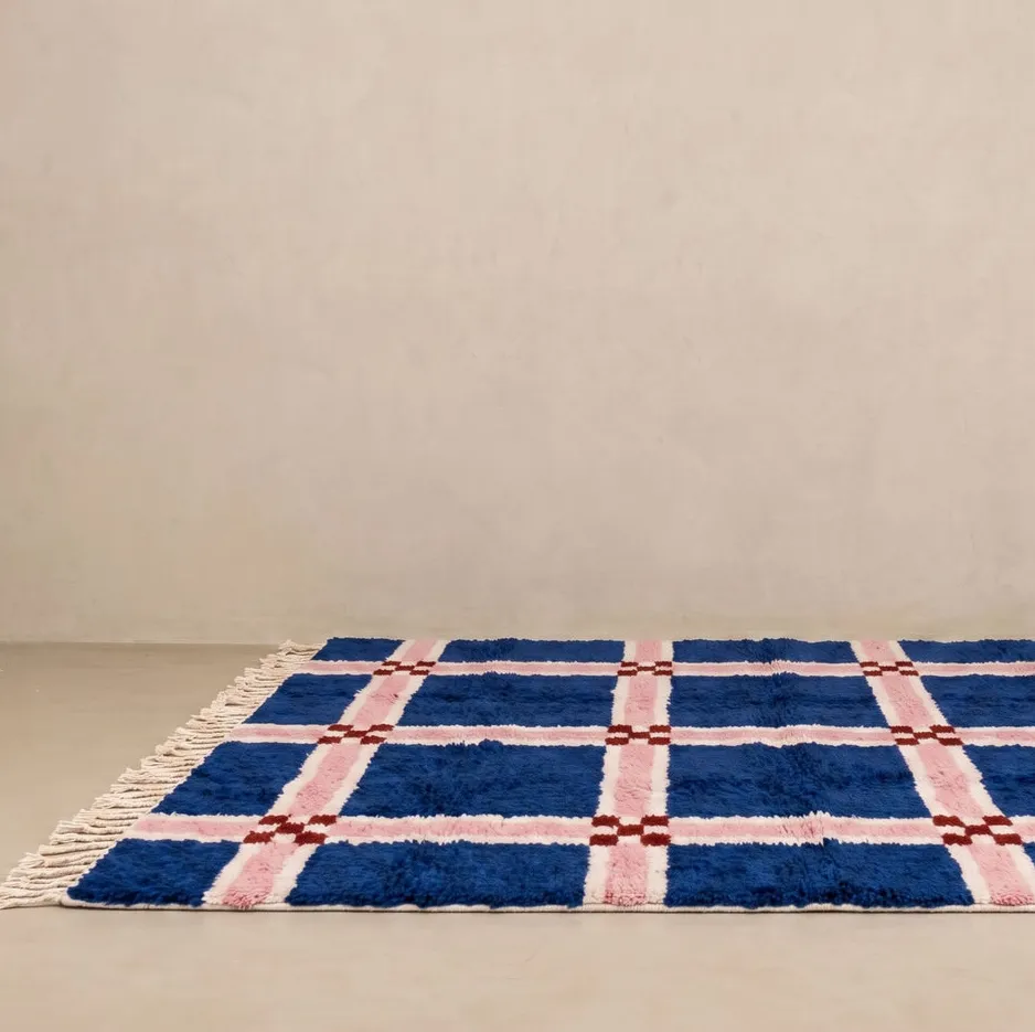 Tapis Beni Ouarain Asni, vue 5 sur 6