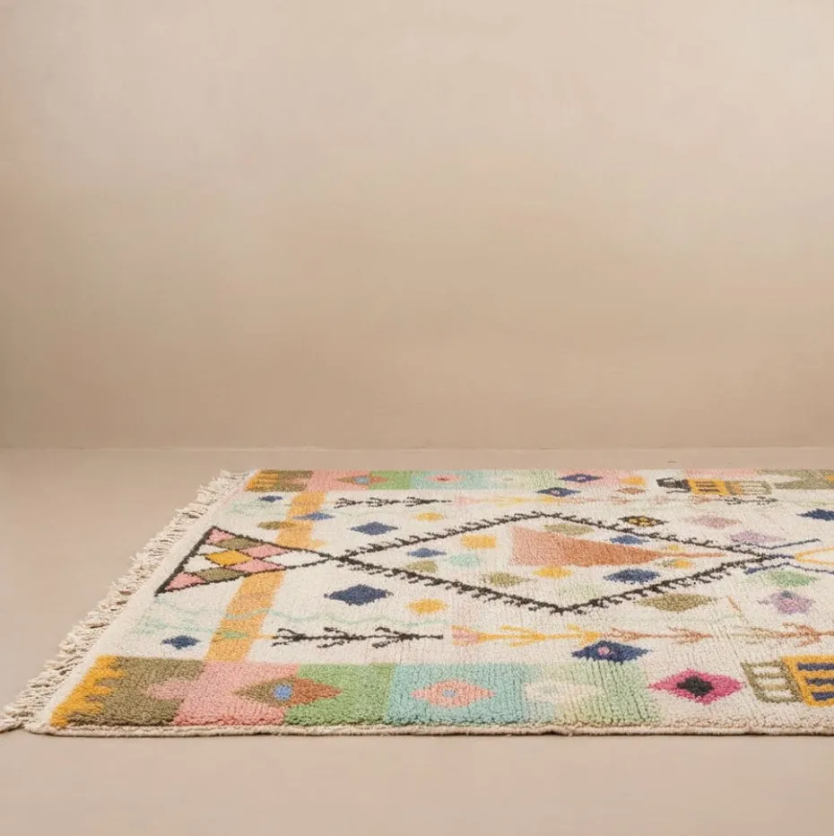 Tapis Beni Ouarain Biougra, vue 7 sur 7