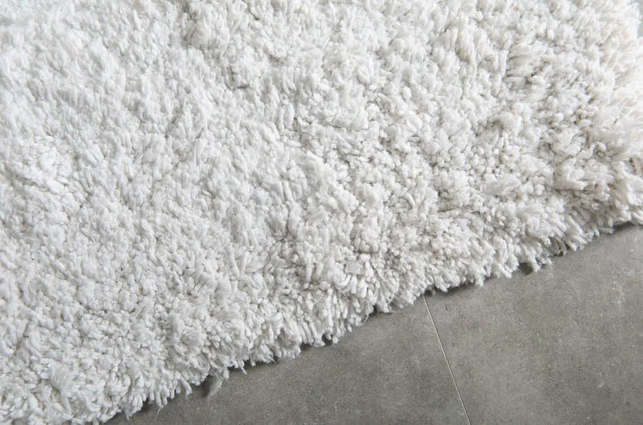 Tapis Beni Ouarain Biougra blanc, vue 6 sur 7