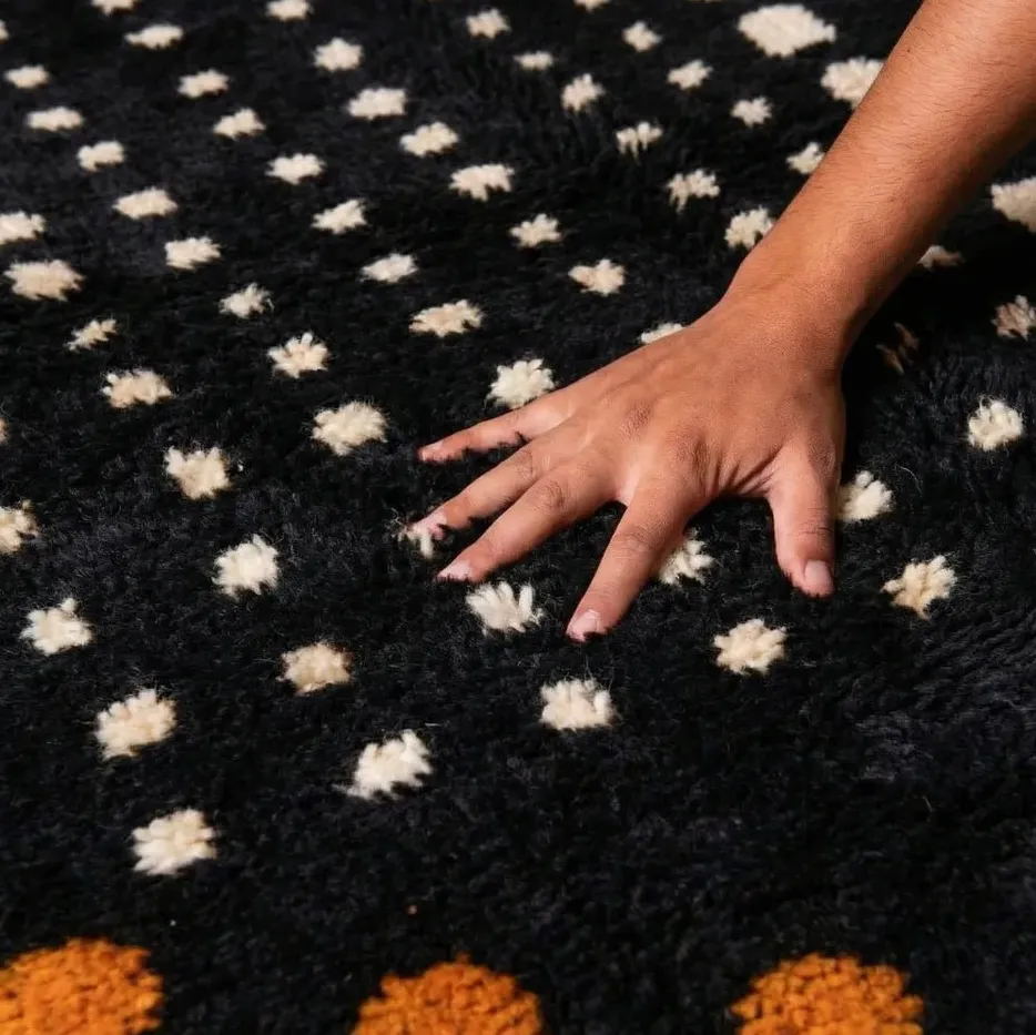 Tapis Beni Ouarain Guercif, vue 3 sur 5