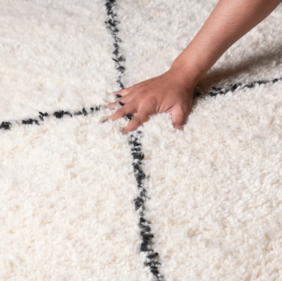Tapis Beni Ouarain Lakhdar, vue 7 sur 7