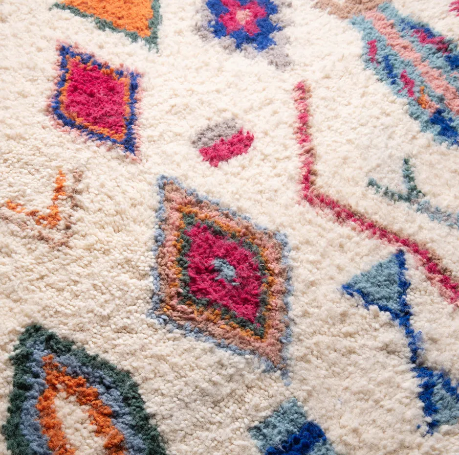 Tapis Beni Ouarain Loukkos, vue 4 sur 7
