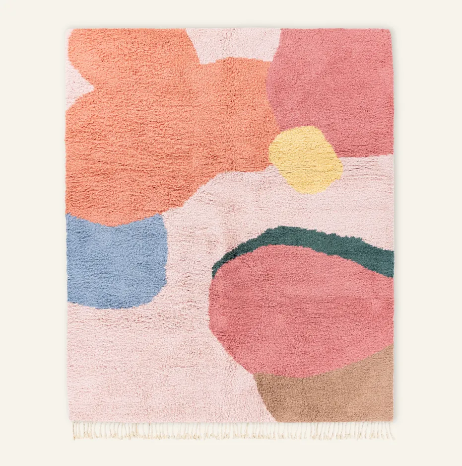 Tapis Beni Ouarain Massa — tapis beni ouarain tissé à la main