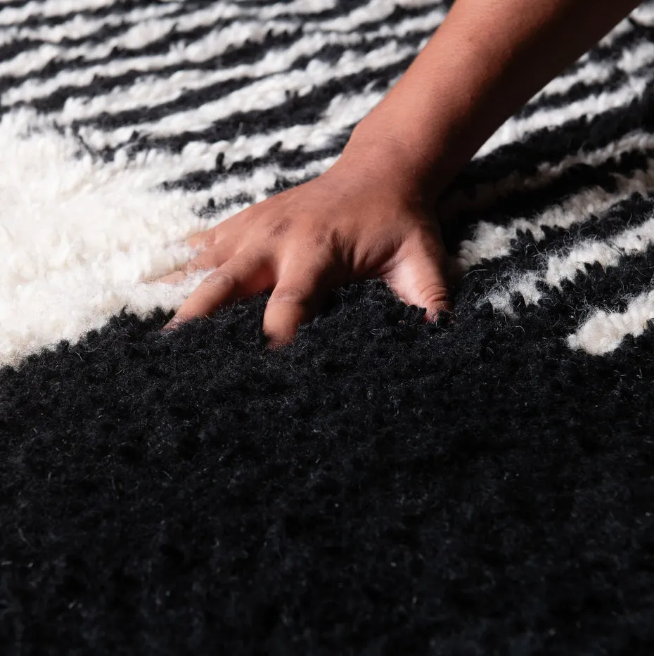Tapis Beni Ouarain Meddur, vue 6 sur 7