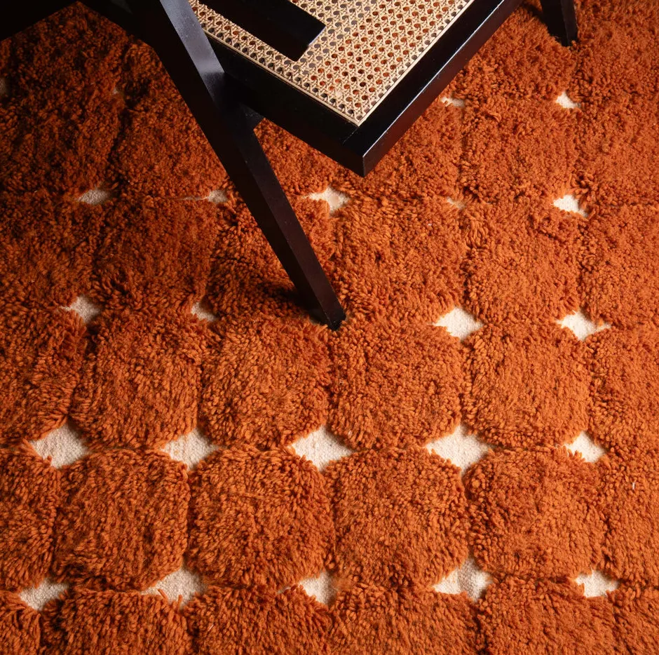 Tapis Beni Ouarain Noun, vue 6 sur 7