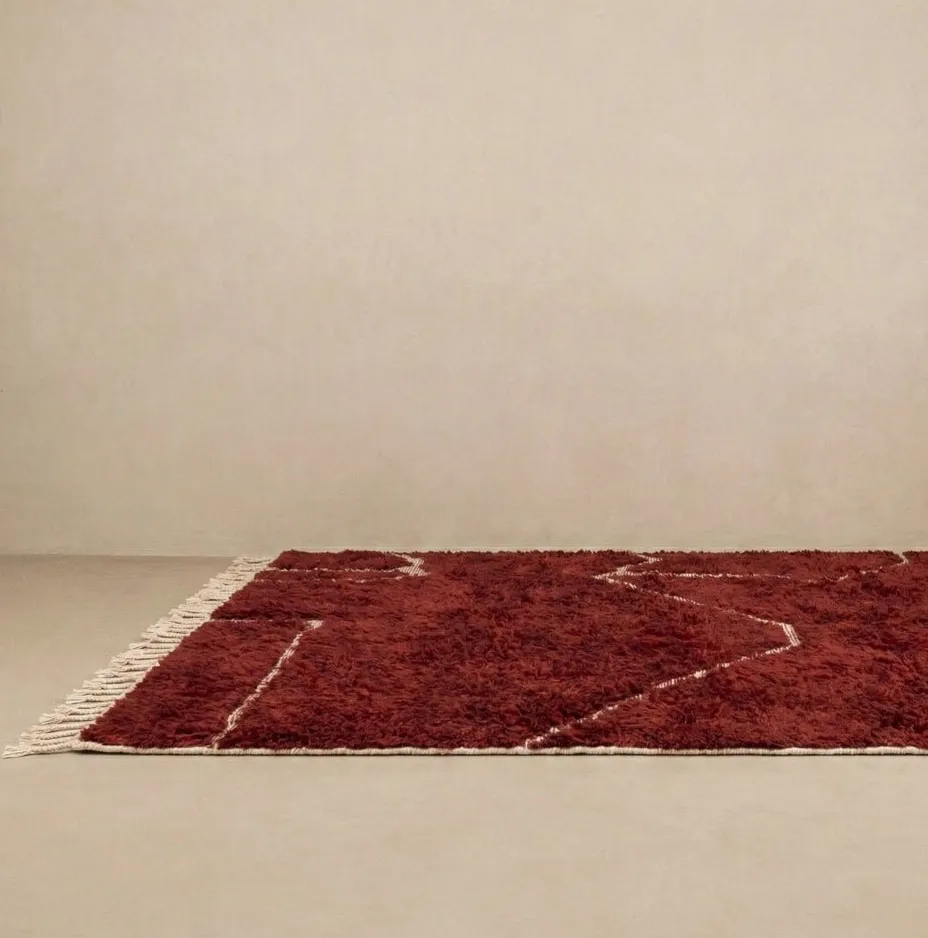 Tapis Beni Ouarain Oukaïmeden, vue 5 sur 5