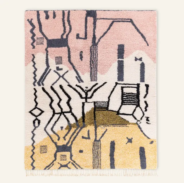 Tapis Beni Ouarain Rheris — tapis beni ouarain