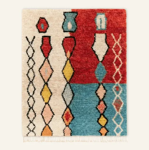 Tapis Beni Ouarain Rommani — tapis beni ouarain