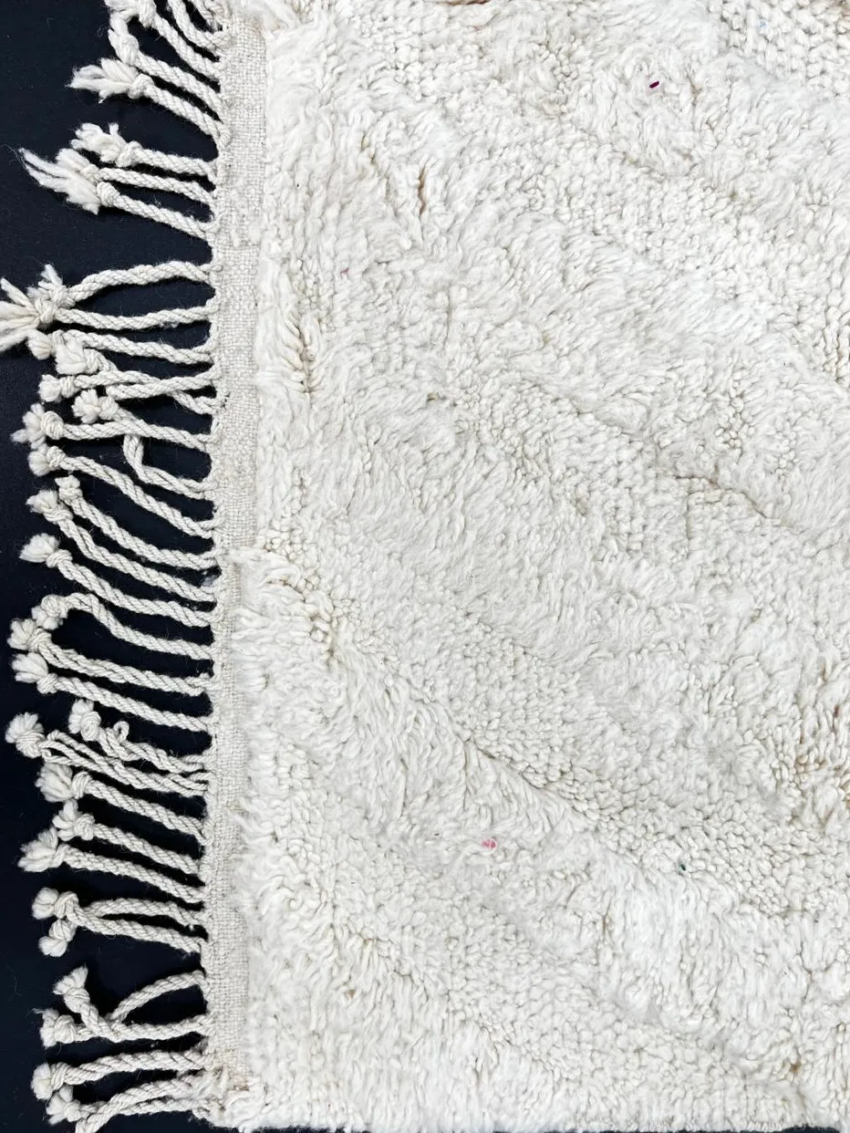 Tapis Beni Ouarain Tala crème, vue 4 sur 4