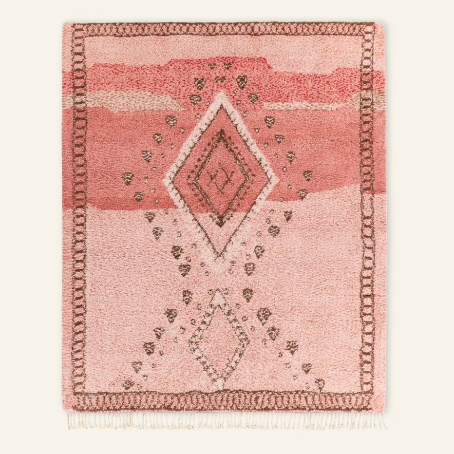 Tapis Beni Ouarain Tamri — tapis beni ouarain tissé à la main