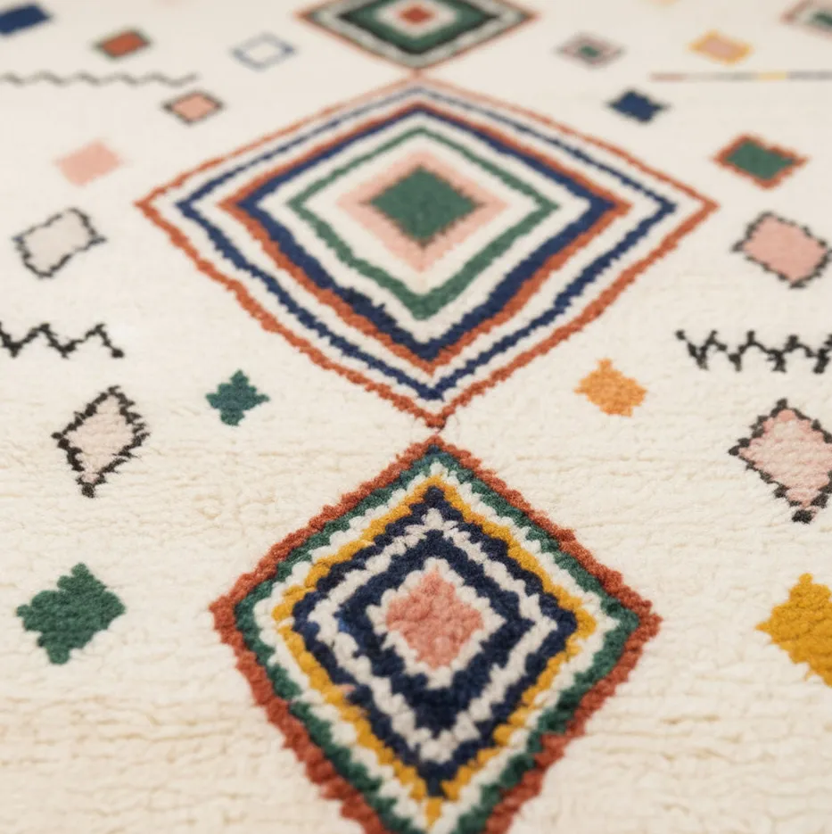 Tapis Beni Ouarain Tanirt, vue 4 sur 6