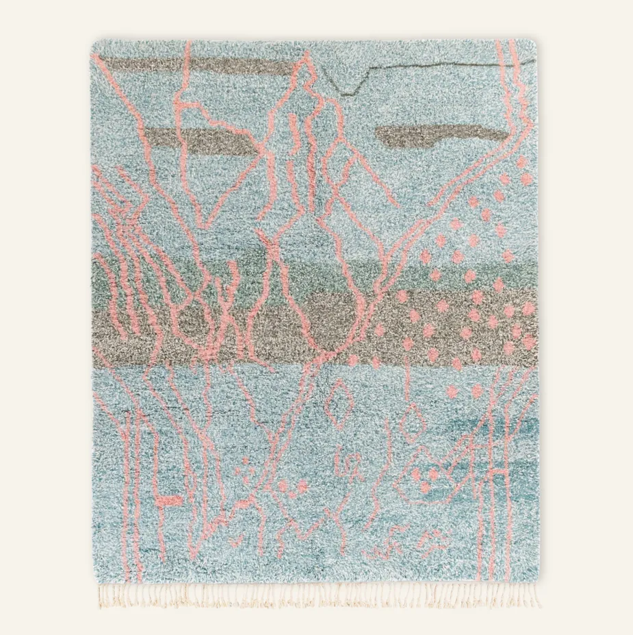 Tapis Beni Ouarain Tanit — tapis beni ouarain tissé à la main