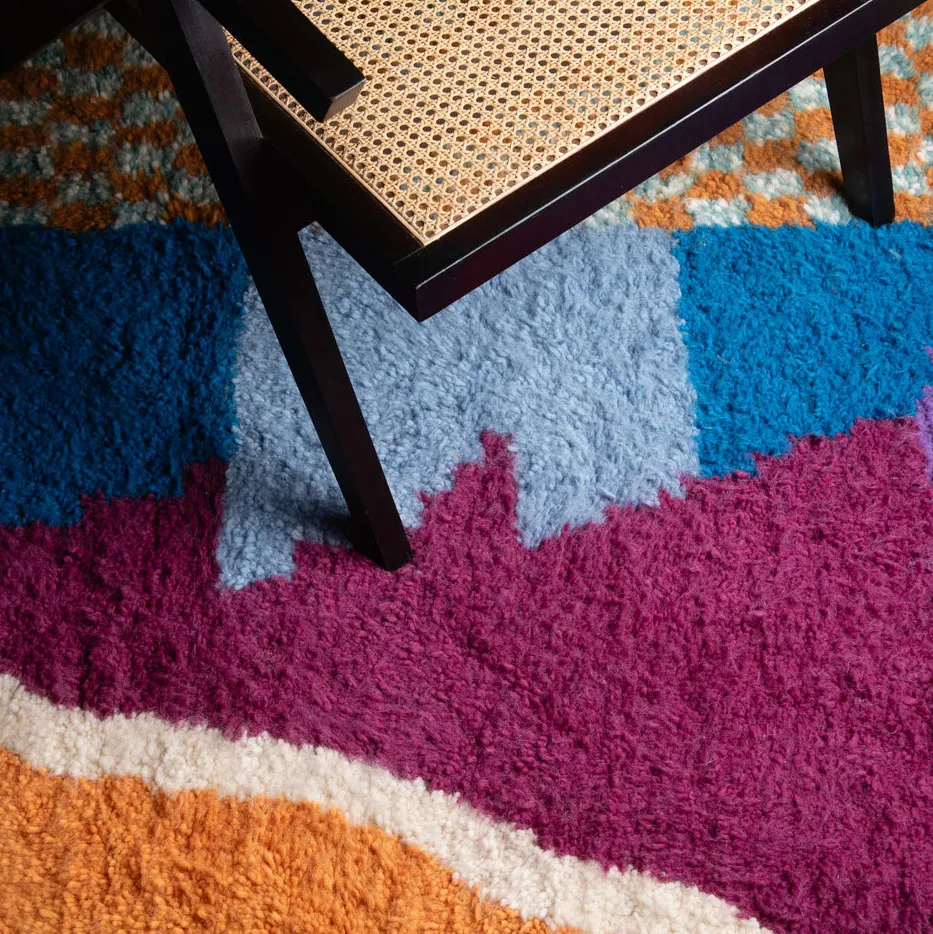 Tapis Beni Ouarain Taziri, vue 7 sur 7