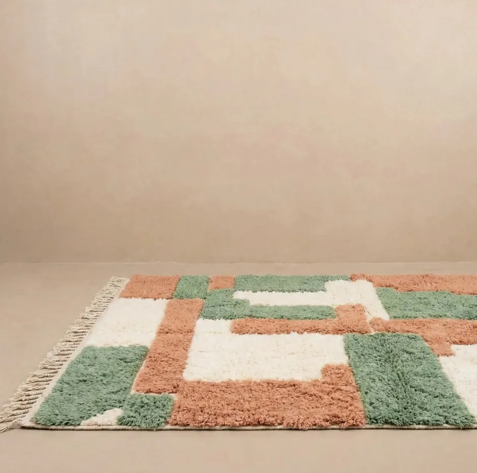 Tapis Beni Ouarain Tendrara, vue 6 sur 7