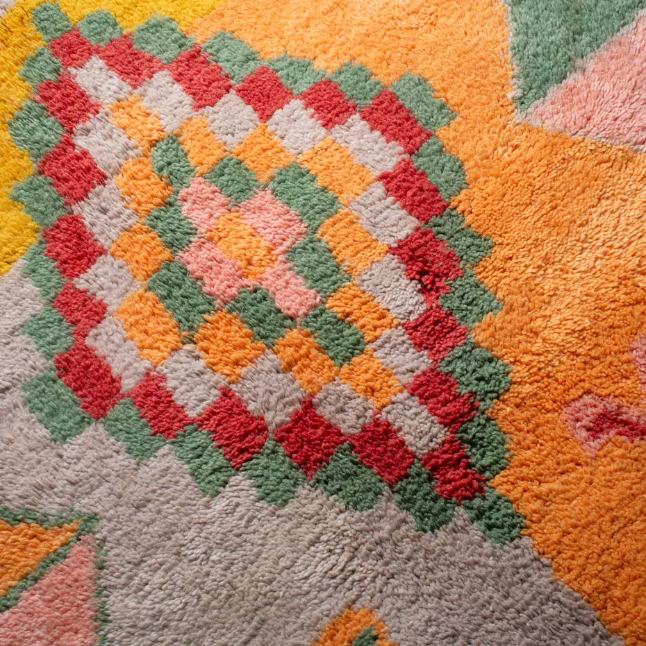 Tapis Beni Ouarain Tinghir, vue 4 sur 7