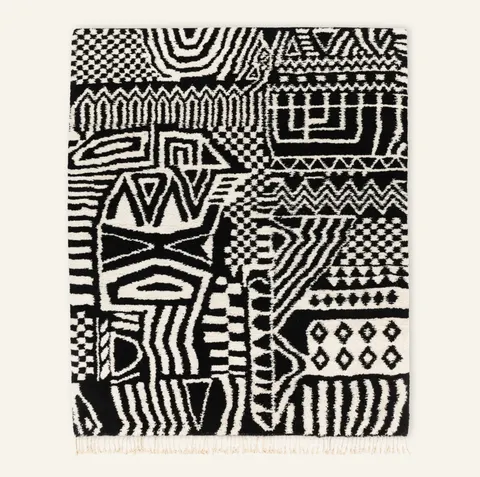 Tapis Beni Ouarain Tiziri — tapis beni ouarain