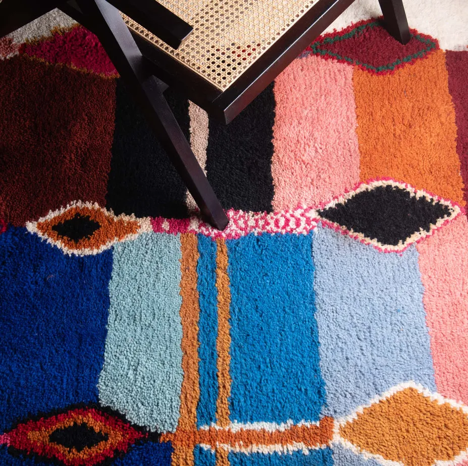 Tapis Beni Ouarain Todra, vue 7 sur 7
