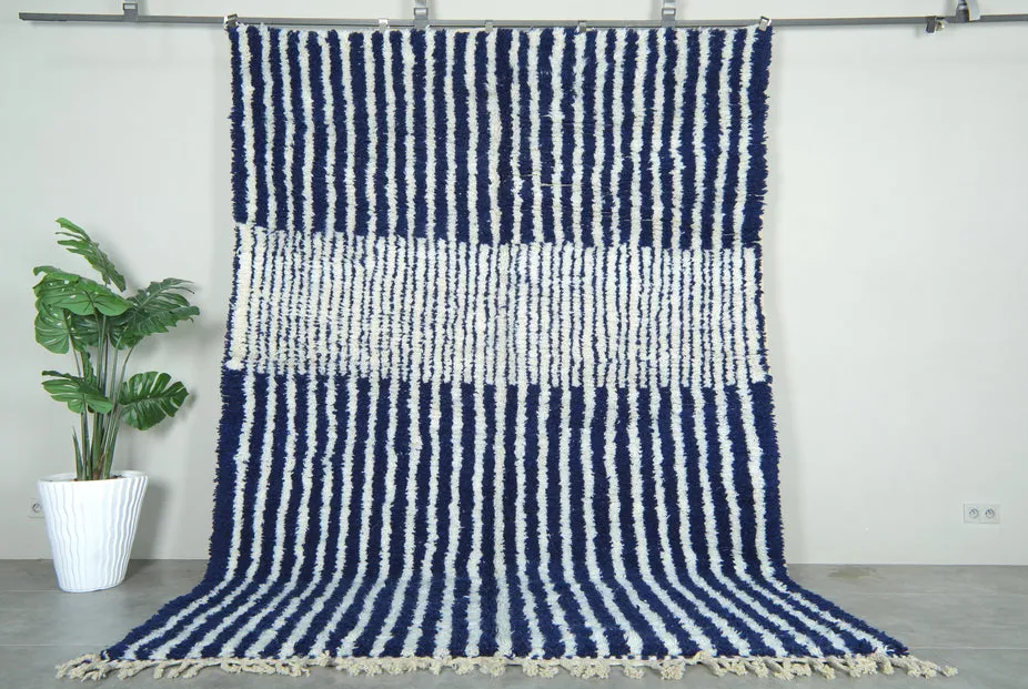 Tapis berbère Afennourir — tapis berbères contemporains tissé à la main