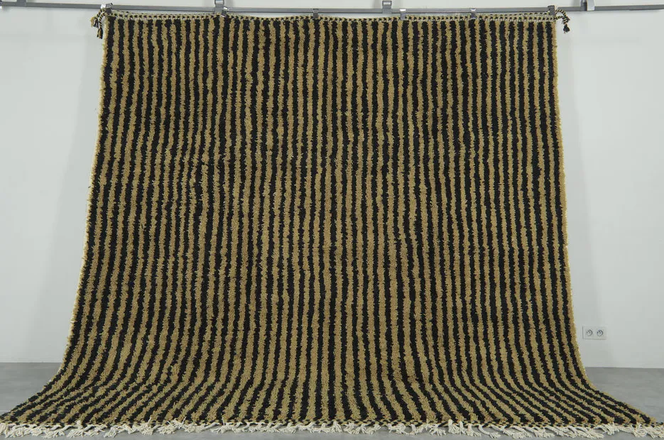 Tapis berbère Aoua uni, vue 3 sur 7