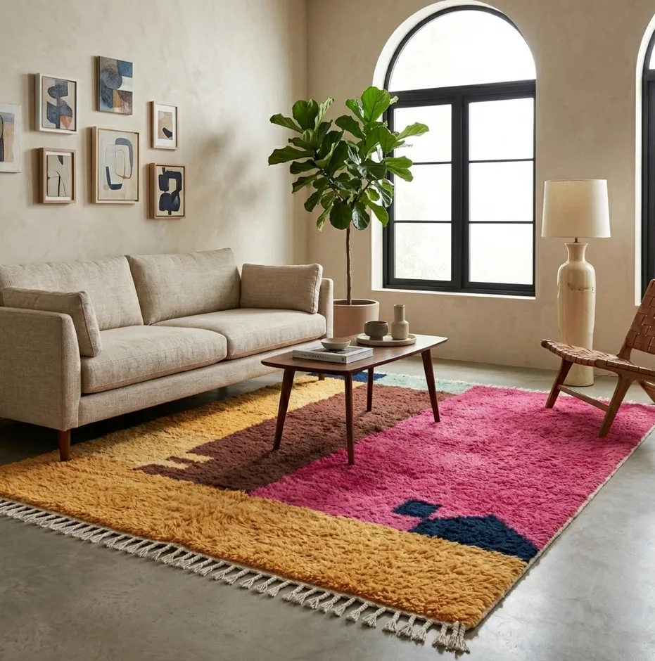 Tapis berbère Hachlaf, vue 3 sur 4