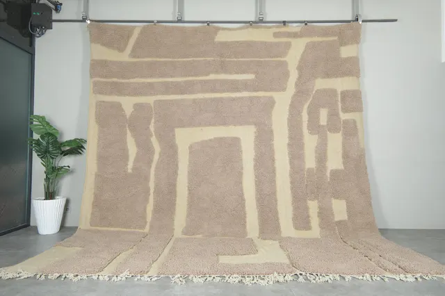 Tapis berbère Imilchil aux motifs géométriques — tapis berbères contemporains