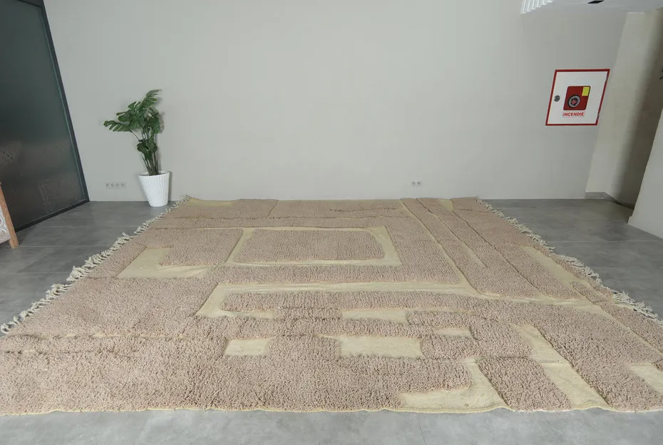 Tapis berbère Imilchil aux motifs géométriques, vue 4 sur 7