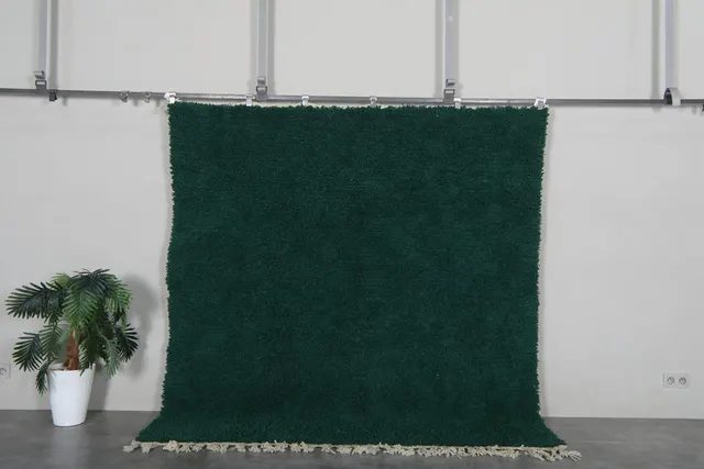 Tapis berbère Itri vert — tapis berbères contemporains