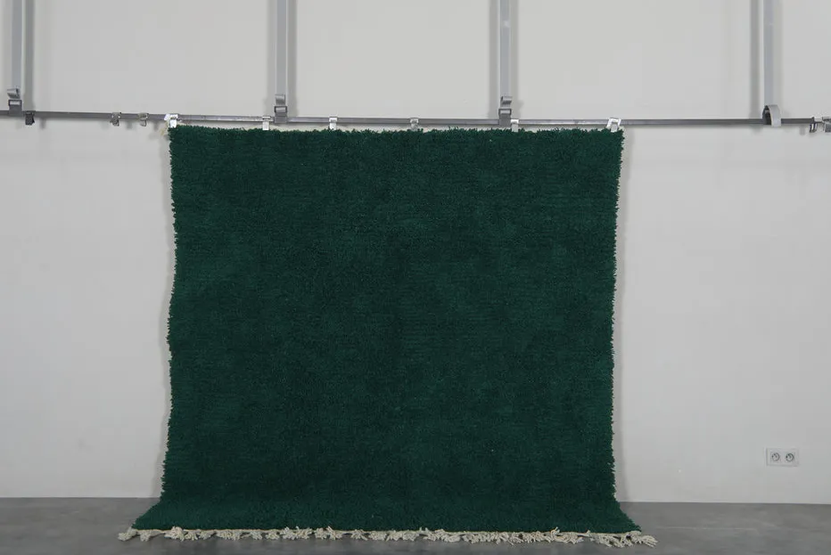 Tapis berbère Itri vert, vue 3 sur 7