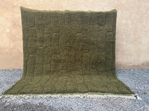 Tapis berbère Mirleft vert — tapis berbères contemporains