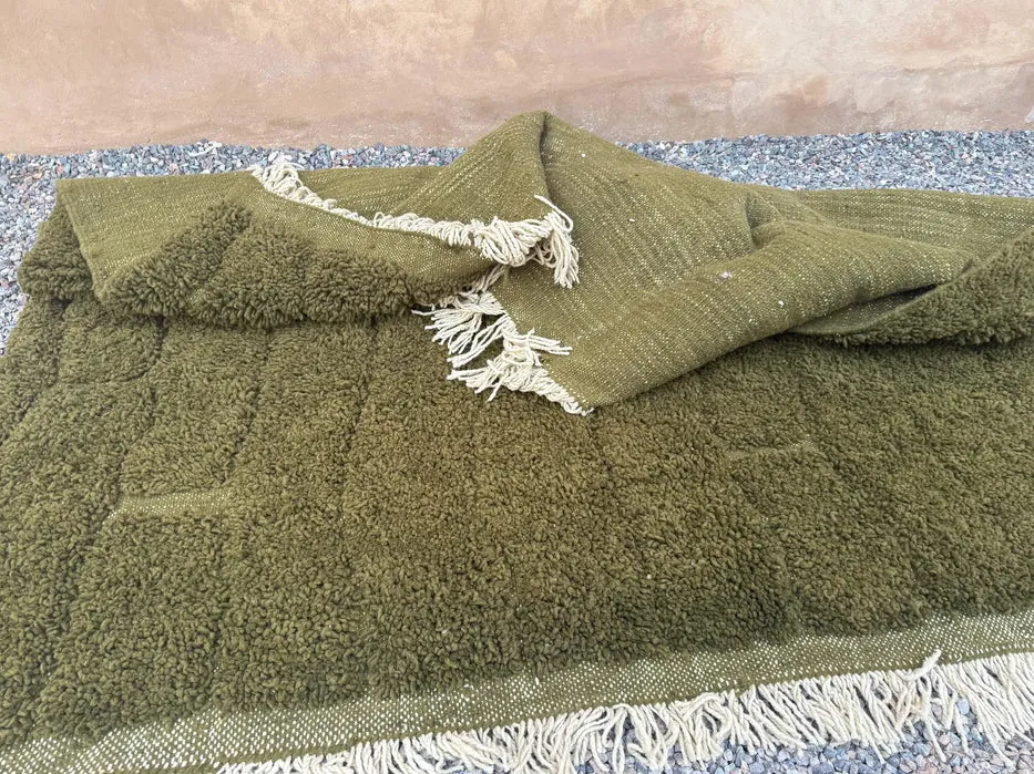 Tapis berbère Mirleft vert, vue 7 sur 7