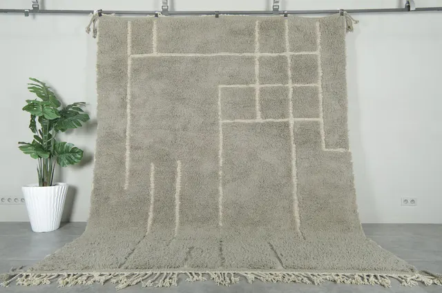 Tapis berbère Skoura aux motifs géométriques — tapis berbères contemporains